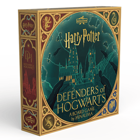 Defenders of Hogwarts game box (© MinaLima)
